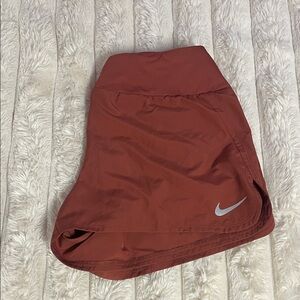 Nike Women’s Burnt Orange Athletic Skort with Reflective Swoosh